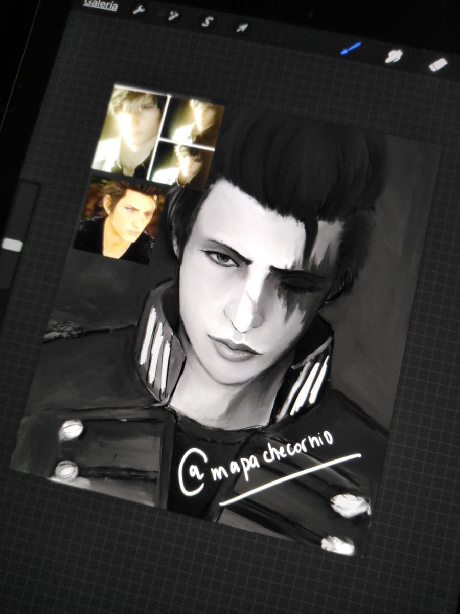 mapachecornio's tweet photo. Preview. Ignis Scientia WIP #WIP #Fanart #FinalFantasy #FFXV #SquareEnix #HappyBirthdayIgnis https://t.co/ytBr78CXZl