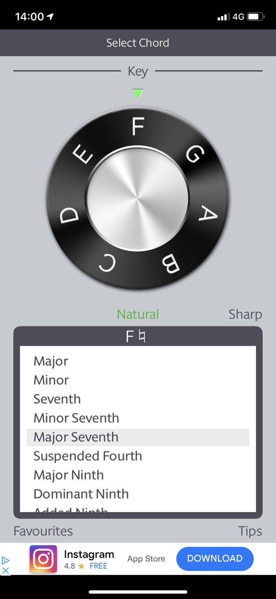 RecodedSystems's tweet image. ChordBook can you help you find some beautiful #guitar #chord sequences, here is one made popular by #TheBeatles  F to F7 to Fmaj7. Download ChordBook now to learn them! Get it now for iPhone &amp;amp; iPad #guitarist #guitars #musicians 

apps.apple.com/gb/app/chordbo…