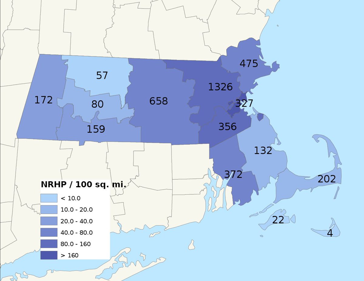 ANYWAY, mushycheezits has like a buuuuuunch of NRHPs. 4,318! that's the second most of any state, behind New York. so this might be a long one.