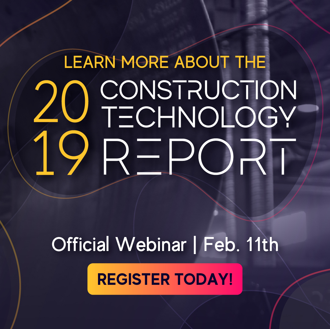JBKnowledge's tweet image. Just a reminder!⚠️ The webinar on the 2019 #ConTechReport is tomorrow afternoon, join us for additional insights on technology budgets, R&amp;amp;D, software, and more. 
⏰Register before time runs out at jbknowledge.com/webinar