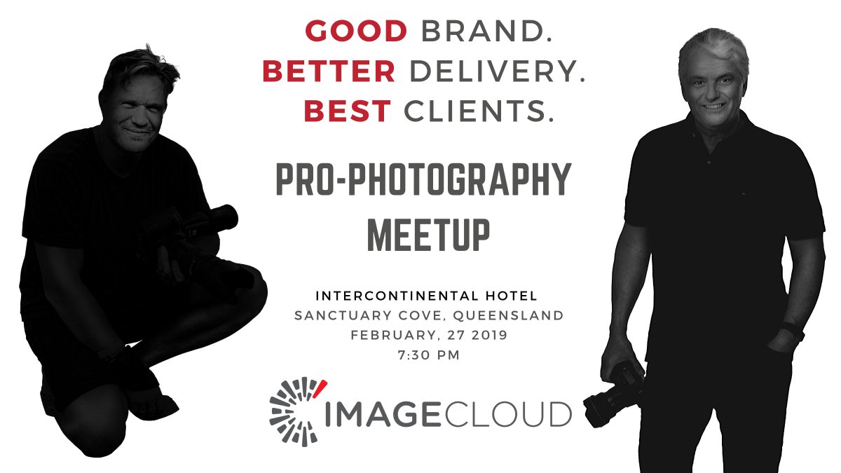 Professional Photography Meetup - South East Queensland - Sanctuary Cove
Feb 27th 2020, Sanctuary Cove, QLD

Good Brand. Better Delivery. Best Clients bit.ly/3bqVNiQ