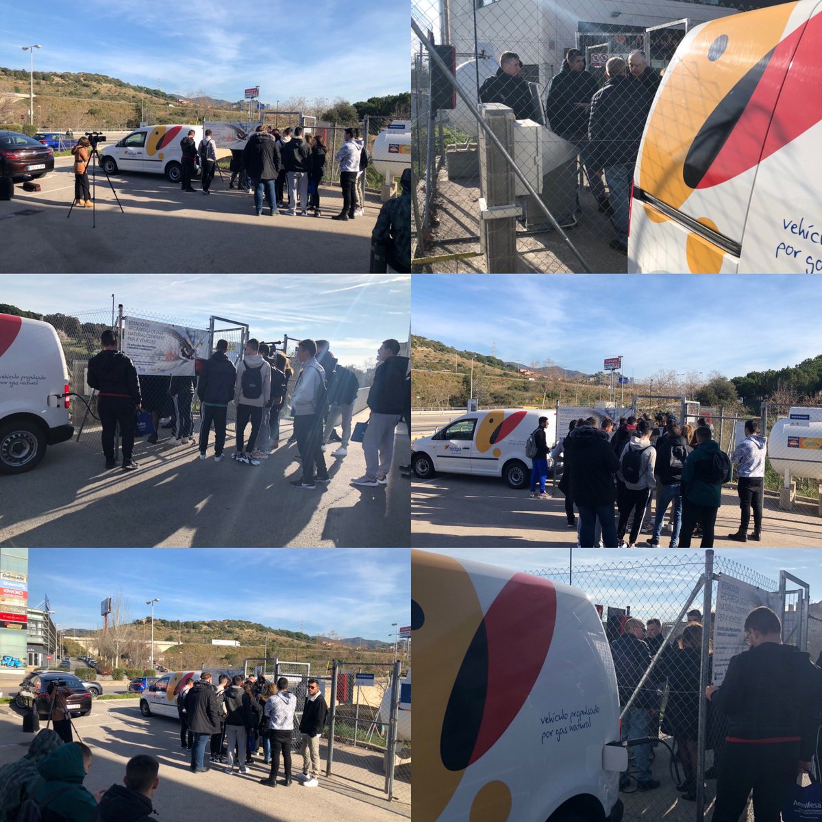CATT_Gremi's tweet photo. Avui formació per Joves Estudiants Grecs #FP amb Projecte ERASMUS Plus a @aemifesagremiobadalona sobre coche Gas Natural CNG amb la col.laboració de @nedgia_es visita de TV Badalona @noticiesbdn per recollir imatges i testimonis #aemifesaformació #erasmus #moveu #epalalexandrias https://t.co/WAcBnYLKWW