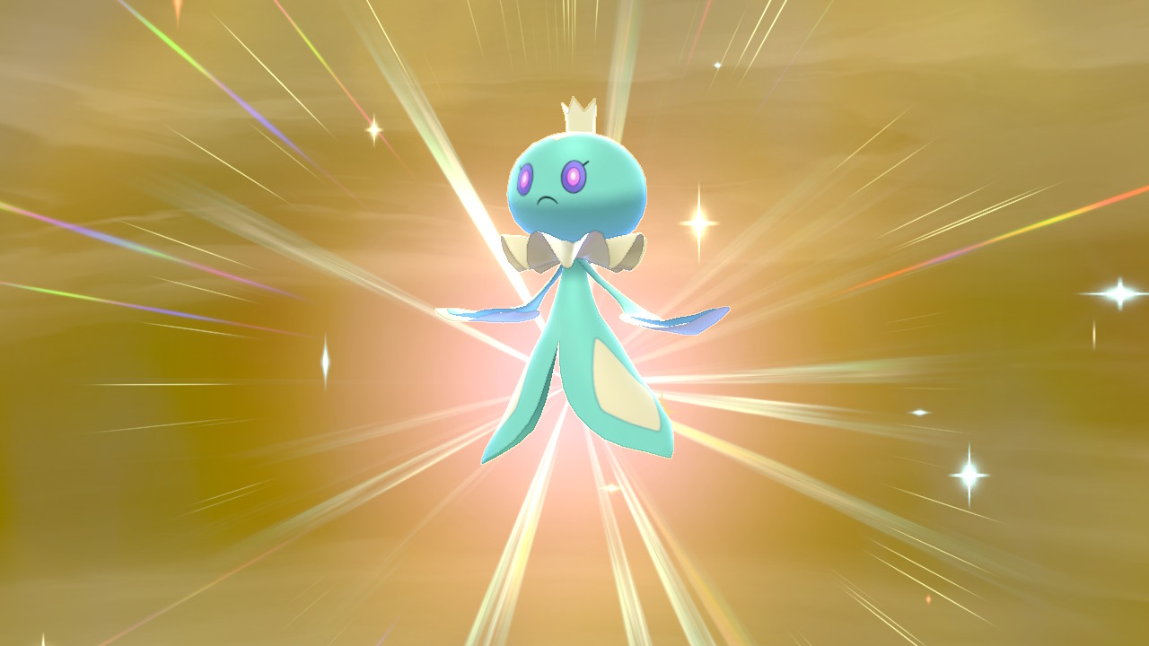 ダミー 3 色違いプルリル ブルンゲルをお迎え やっぱオスのブルンゲルは綺麗だわ ポケモン剣盾 Nintendoswitch T Co Ygdmryb8k3 Twitter
