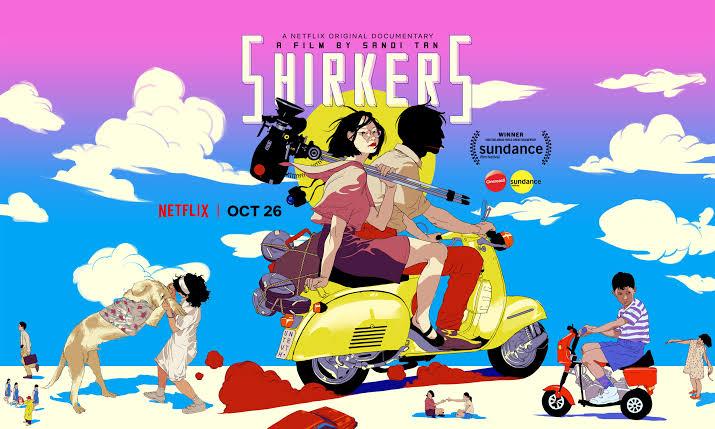 shirkers (dir. sandi tan, 2018)- a documentary about filmmaker and novelist sandi tan's search for her american mentor, years after he ran away with the footage for singapore's first road movie- this has 100% on rotten tomatoes - it's on netflix!!!