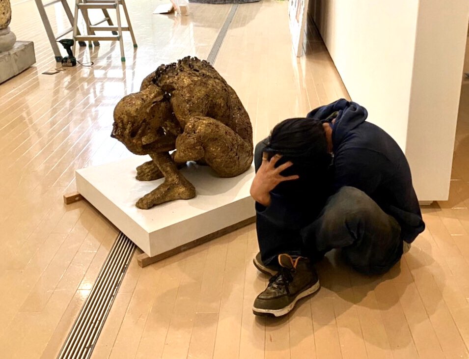 福田直樹 Naokifukuda 沖縄県立芸術大学 卒業修了作品展 いよいよ12日から開催です 皆さま是非お越しくださいませ 彫刻 芸術 Art Sculpture
