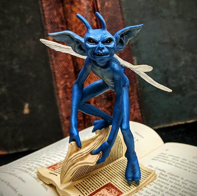 tstmnbn's tweet photo. "Come on now, round them up, round them up, they're only pixies!" - Gilderoy Lockhartโ
โ
This mischievous fella and the rest of the Noble Collection's magical creature figures are available on our website.โ
.โ
.โ
.โ
.โ
.โ
#pixie #cornishpixie #maโฆ https://t.co/1w5eRe5djz https://t.co/Gt551KwEsC