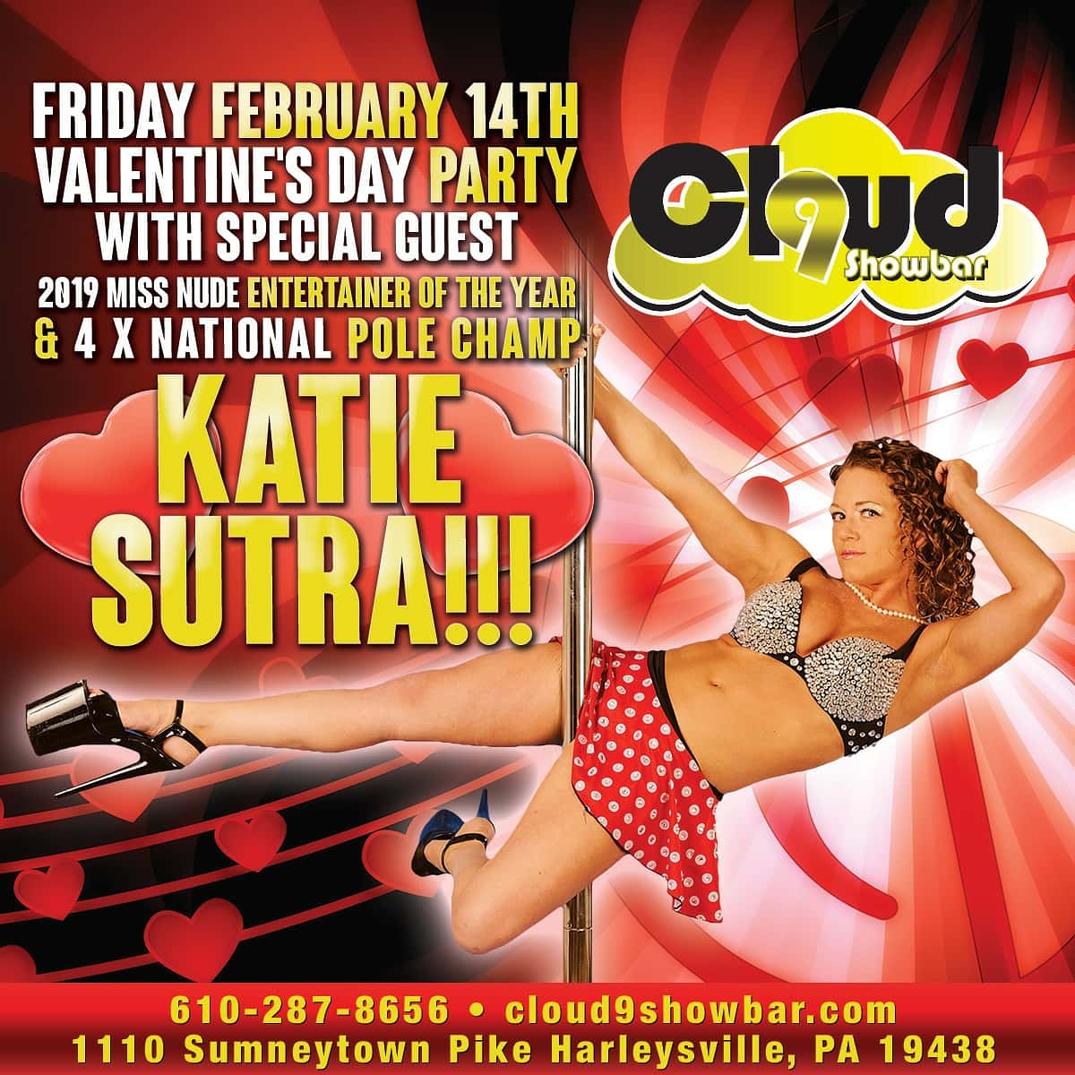KatieSutra's tweet photo. See #Cupid this wkend #Philly 4 #ValentinesDay!
@the19thholelounge Feb13
@cloudnineshowbarpa Feb14
@thefoxgentlemansclub Feb15
#DarkAngel #TinyButMighty #MidgetStripper #FunSize #Showgirl #Burlesque #Shenanigans #RedHead #FeatureEntertainer #PoleChamp #Aerialist #LoveSucks https://t.co/tufflYQi0n