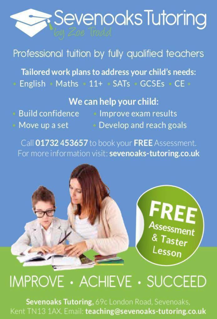 FamKentMag's tweet photo. If you are considering employing a tutor to work with your child, how do you go about selecting the right one?
Find out more about services Sevenoaks Tutoring provide, with a FREE assessment
https://t.co/MteZinPiGF
01732 453657
teaching@sevenoaks-tutoring.co.uk
@7OaksTutoring https://t.co/rIZo3g7k5h