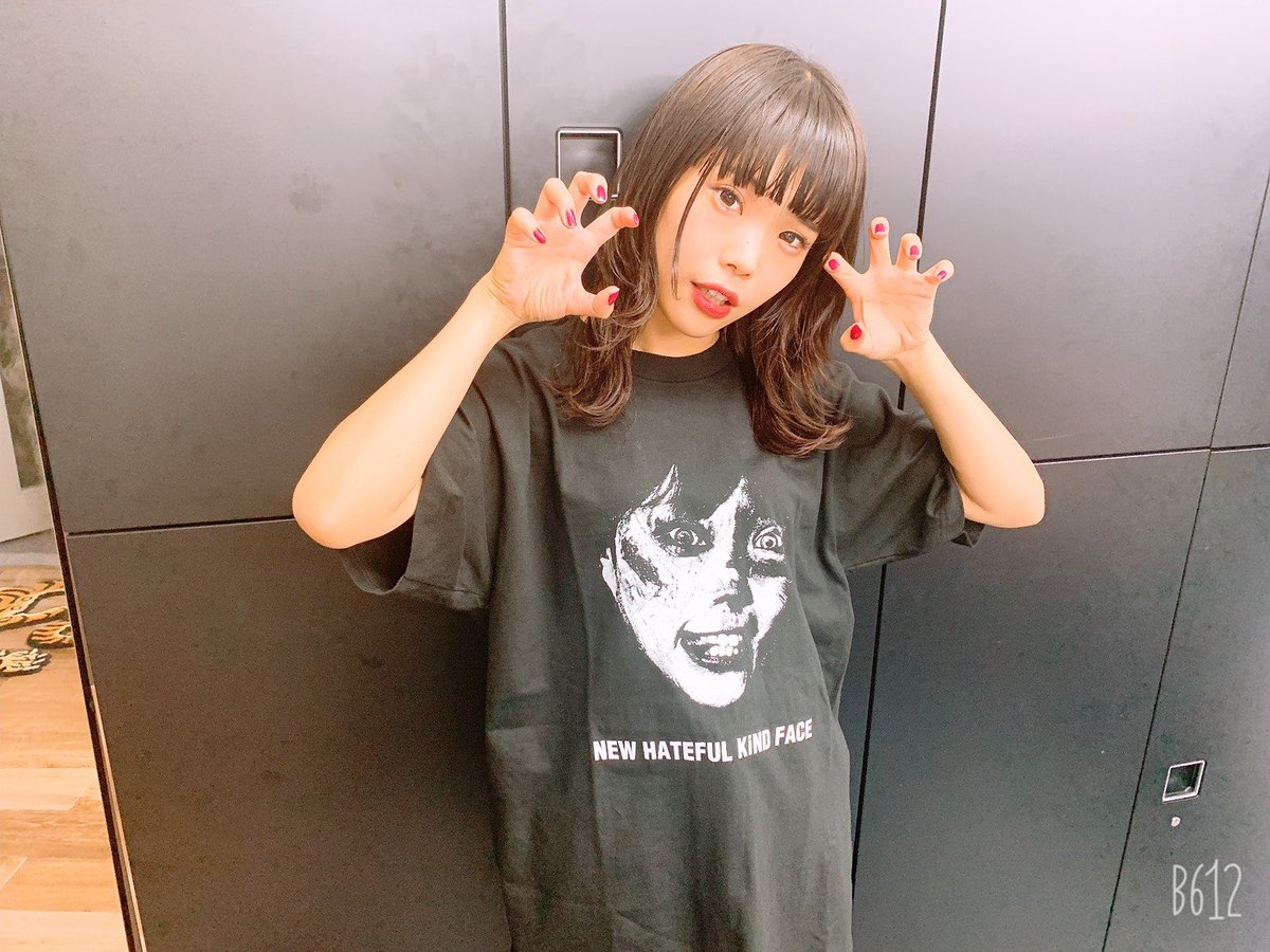 2021新発 アユニ D BiSH Tシャツ NEW HATEFUL KIND FACE