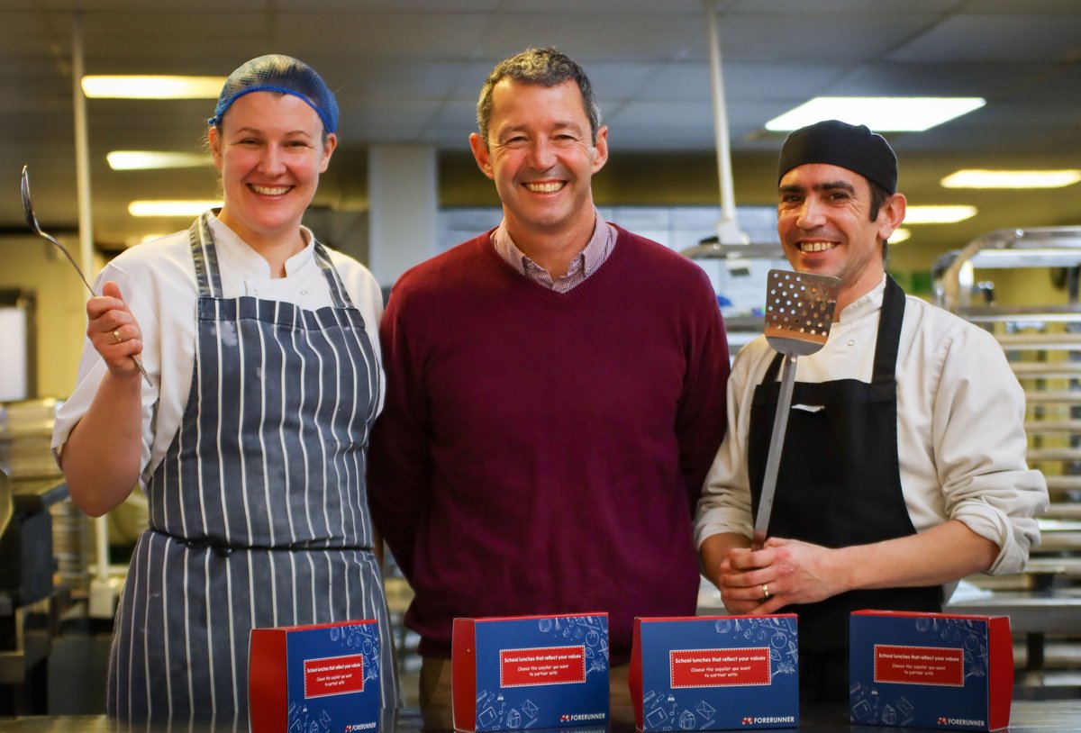 ForerunnerMeals's tweet image. We’re proud to go the extra mile for our schools. One of our clients sent us this: “Forerunner go above and beyond and when we had problems with our oven, though not of their doing, they supported us to make sure our children were fed that day.” #schoolmeals #dorset #education