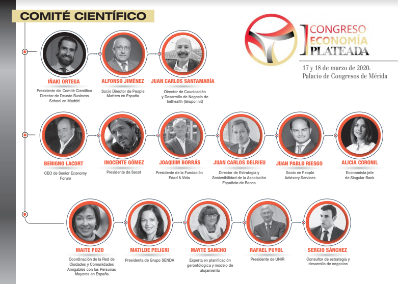 EconomiaSilver's tweet image. 🔺Conoce al Comité Científico del #ICongresoEconomíaPlateada, que se celebrará los próximos 17 y 18 de marzo en Extremadura👇