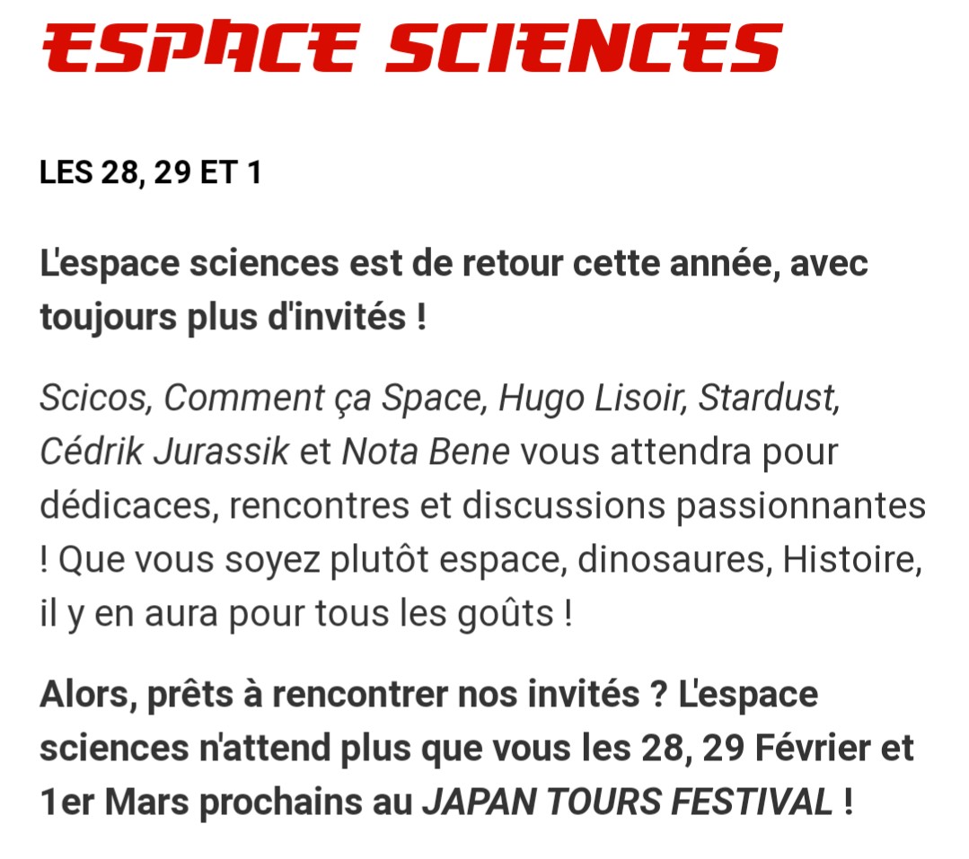 CommentCaSpace's tweet image. Ready ? @ScicosScience