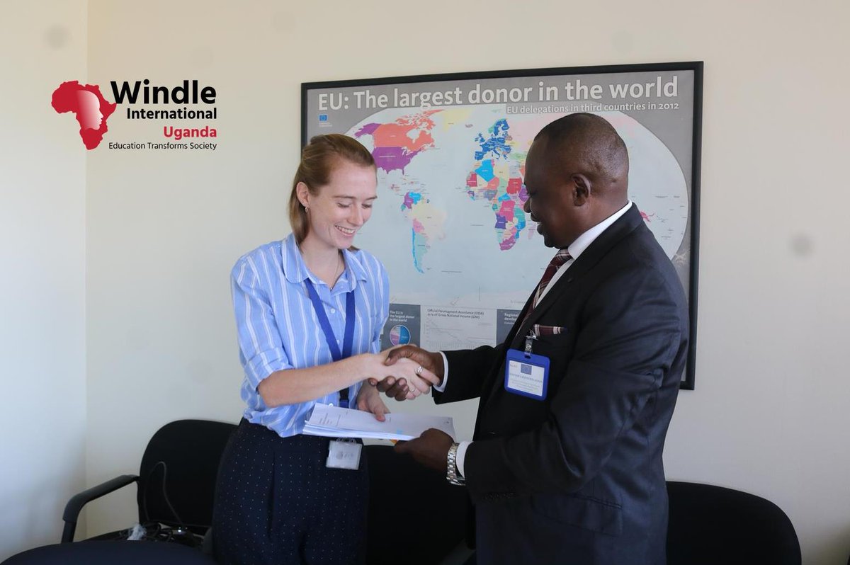 WindleUganda's tweet image. Just in: @WindleUganda signs partnership agreement with the European Union to strengthen accessibility & quality of vocational skills training for marginalized youth including young women in Koboko, Yumbe and Obongi districts.
#SkillsForEmployment
@Windle_int @EUinUG
