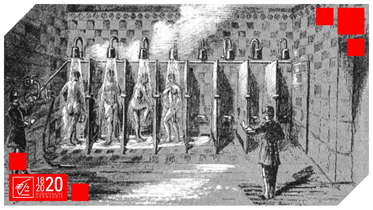 2020, l'année de notre #bicentenaire ! Aujourd'hui, 1ère #anecdote de notre #histoire avec le #financement des 1ers bains-douches de <a href="/Rouen/">Ville de Rouen</a> ouverts en 1872, #symbole historique de notre #engagement, ils permirent aux populations ouvrières de favoriser leur accès à l'hygiène. 🚿🚿