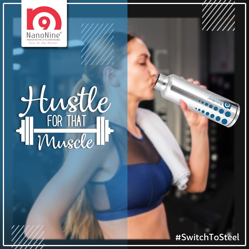NanoNineOnline's tweet photo. Keep your hydration status active from the start till end of your work out.
#Nanonine #Suporbottle #Stainlesssteel #Bottle #Singlewall #Waterbottle #Onthegopartner #Gympartner #Officepartner #Collegepartner #Lightweight #Switchtosteel #Switchtohealthy #Switchtohappiness https://t.co/rlvhITgXnu