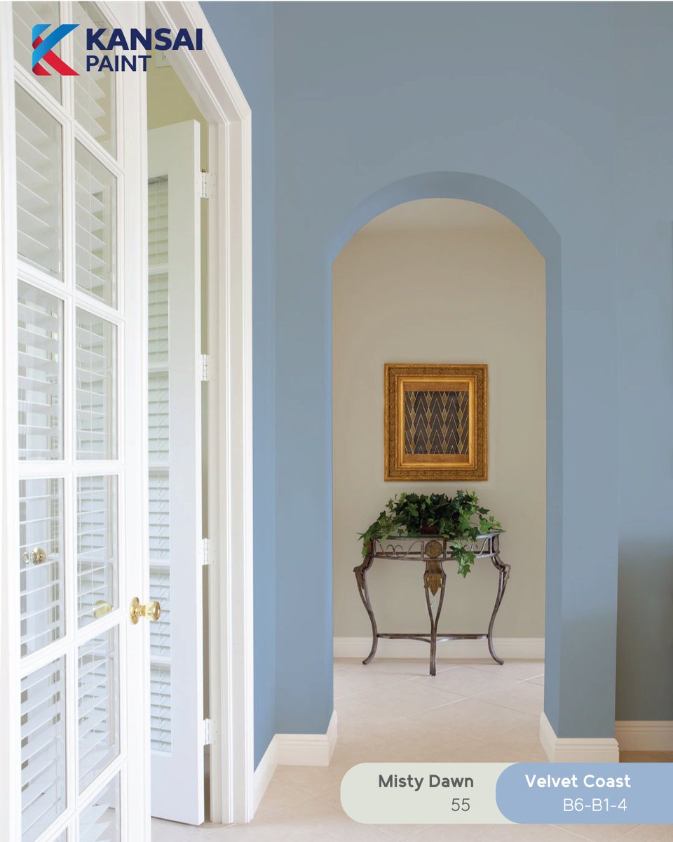 ColouringLifeID's tweet image. Di tahun 2020 ini, Kansai Paint juga menghadirkan tema “Gentle Serenity” untuk mewarnai hunian Sobat. Tema ini memadukan warna-warna natural yang nyaman dan bisa dipakai di berbagai jenis ruangan.