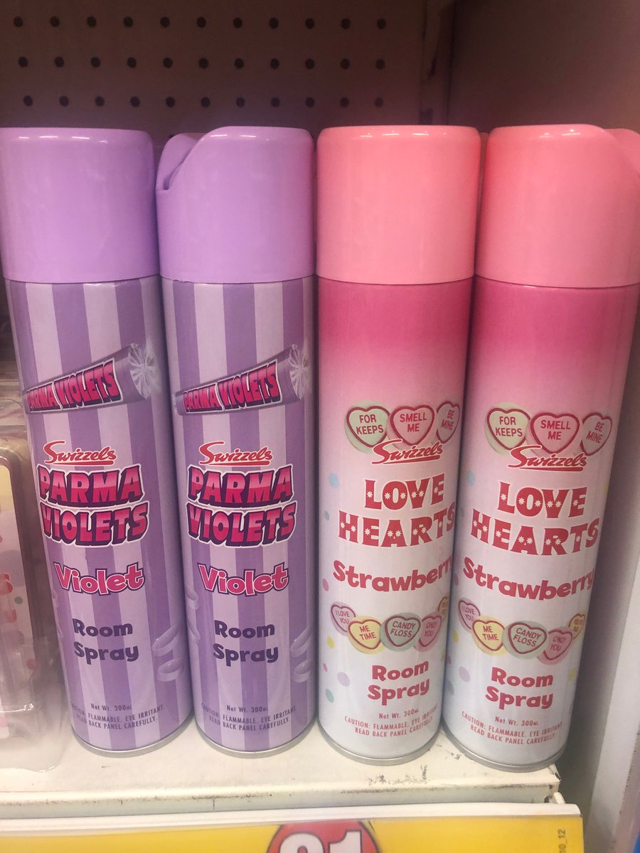 Love is in the air with this Love Heart Room Spray, available in Poundland