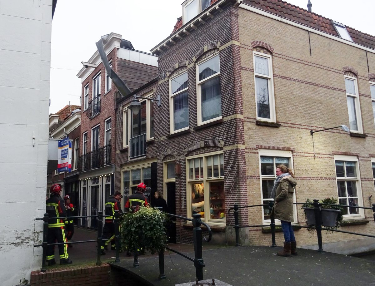 Melding brandweer Stoofsteeg Gouda