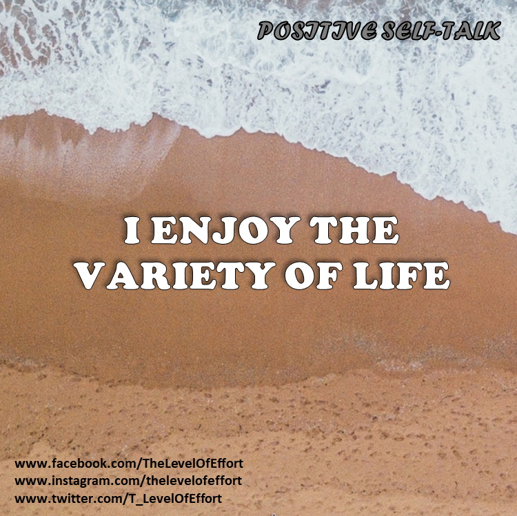 T_LevelOfEffort's tweet photo. "I ENJOY THE VARIETY OF LIFE"
#TLOE #Positiveselftalk #Motivational #Inspirational #selftalk #nyc #dubai #london #nz #Quoteoftheday #selflove #selfcare #mentalhealth #selfreminder #selftalkmatters #selftalksoultalk #positive #happy #blessed https://t.co/T5H3EVZa9Q