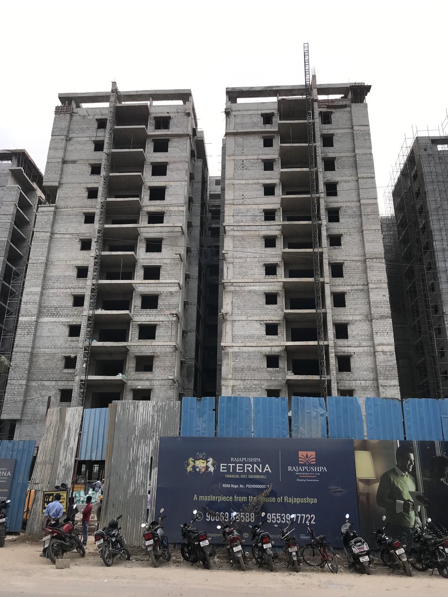 sanjayborra's tweet image. How much does this Masterpiece cost? #Hyderabad #housing #apartments