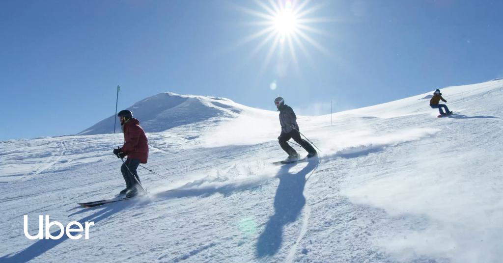 UberFR's tweet photo. #UberSki fait son grand retour sur les pistes jusqu'au 8 mars ! Avec cette option éphémère, rejoignez vos stations préférées directement depuis Grenoble ⛷ https://t.co/Uqy5gECoag https://t.co/cixqJcmAB5