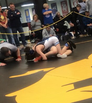 dusey73's tweet photo. Wrestled districts yesterday and Jordan punched his ticket to state, brought home 1st place! Very proud of his hard work and determination.
#pack732 #agogetrained #wiltonIA https://t.co/V84myDPxTr