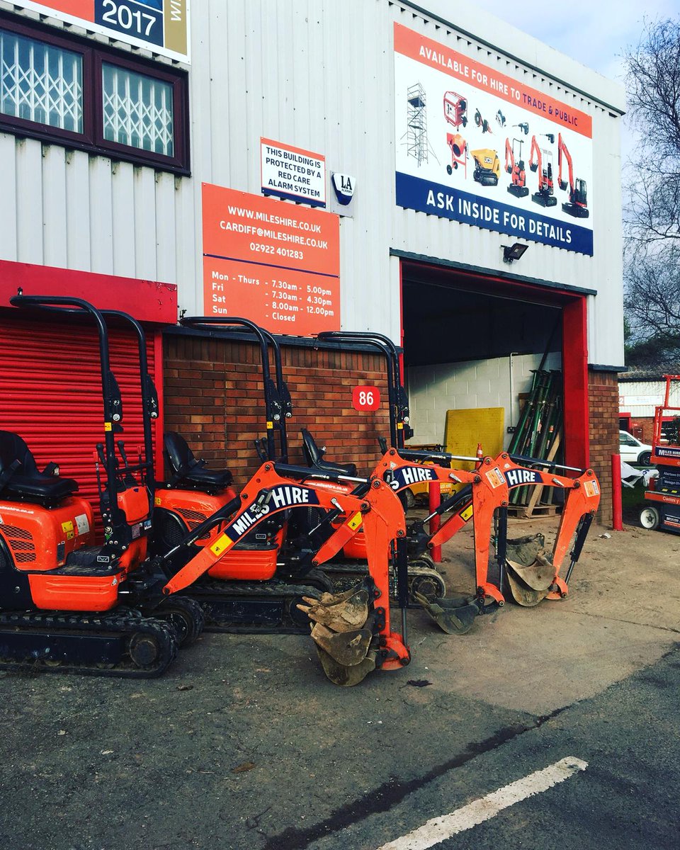 We supply to the public as well as trade, so if you have a DIY project in mind and you're in need of some specialist equipment then check out our stock and make that vision happen! You've got this! mileshire.co.uk 

#privatehire #diyproject #diyequipment #planthire