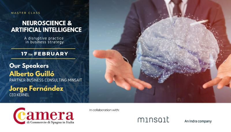 KernelBC's tweet photo. Save the date: 17/02👉 Camara de Comercio de España en Italia organiza una #masterclass de Neurociencia e Inteligencia Artificial. Ponentes: @AlbertoGuillo @Jorge_Fedez.  Milán. Reserva tu plaza. Más información: info@camacoes.it https://t.co/55u1gUp24M vía 
@KernelBC @CamacoesIT https://t.co/ldFFGRXlO6