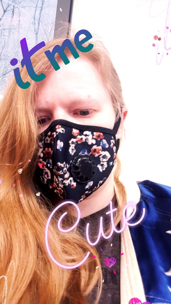 KangahRoh_Art's tweet photo. Escorting mum to the hospital, felt cute since my mask matches my new jacket.
Not wearing this cos of corona, but because I have trouble breathing when I'm out due to viral infection in the airways I'm still recovering from.
#DisabledButCute https://t.co/H7VHoACwte