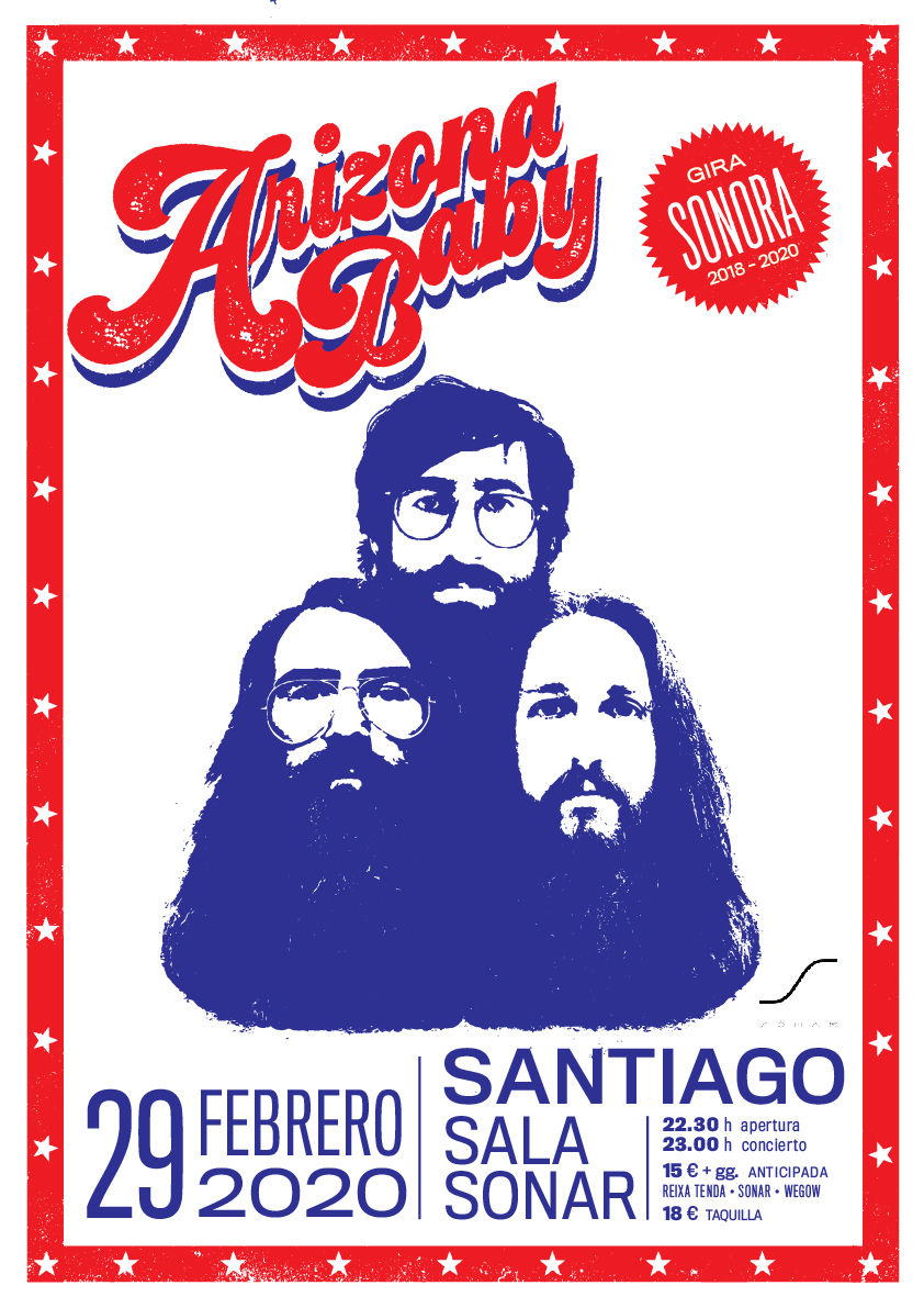 💥En unos días.<a href="/thearizonababy/">ARIZONA BABY</a> regresan a #SANTIAGO! El Sáb.29, el legendario trio de barbudos estará en la <a href="/SonarDirecto/">Sónar Compostela</a>. Grupo en estado de gracia. No se lo pierdan!.🎟️Anticipada en sala y <a href="/wegowES/">wegowes</a>