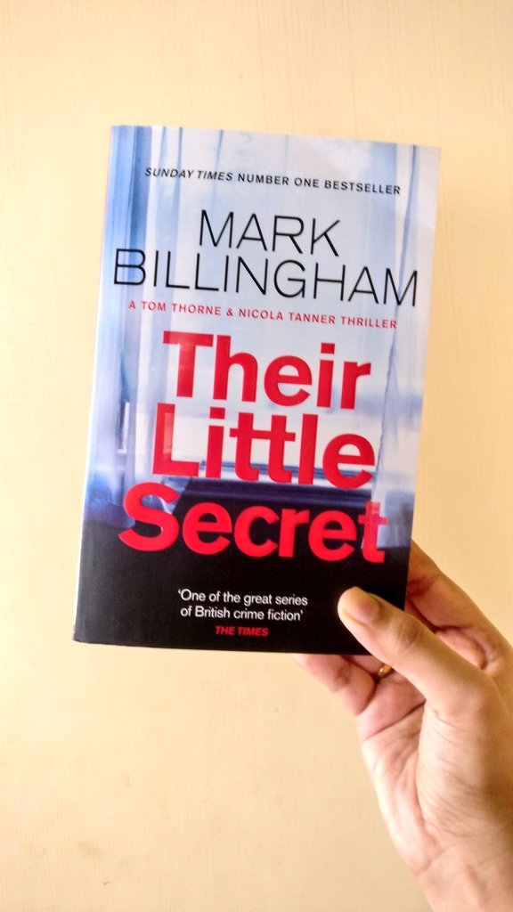 swatz2809's tweet photo. I'm addicted to this book and pretty sure it's going to be an all-nighter! Loving characters #NicTanner #TomThorne and as ever @MarkBillingham's pacy, razor sharp writing is keeping me busy.
#TheirLittleSecret out now
Thank you lovely @laurasherlock21 ❤️ @BooksSphere https://t.co/azBbDng2Ul