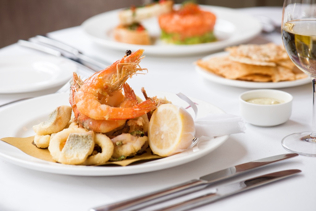 Indulge in delicious and perfectly crisp fritto misto to share this Valentine's Day! Alternatively, enjoy our full a la carte menu with an exceptional bottle of wine from our substantial list where you can easily guide your way to finding the perfect bottle for every occasion.