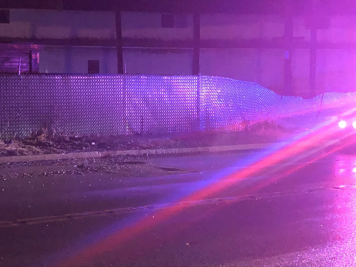 Right lane on Rt 8 south has a couple potholes near American Glass Containers. Police have the lane blocked. <a href="/KDKA/">KDKA</a> @CelinaPompeani