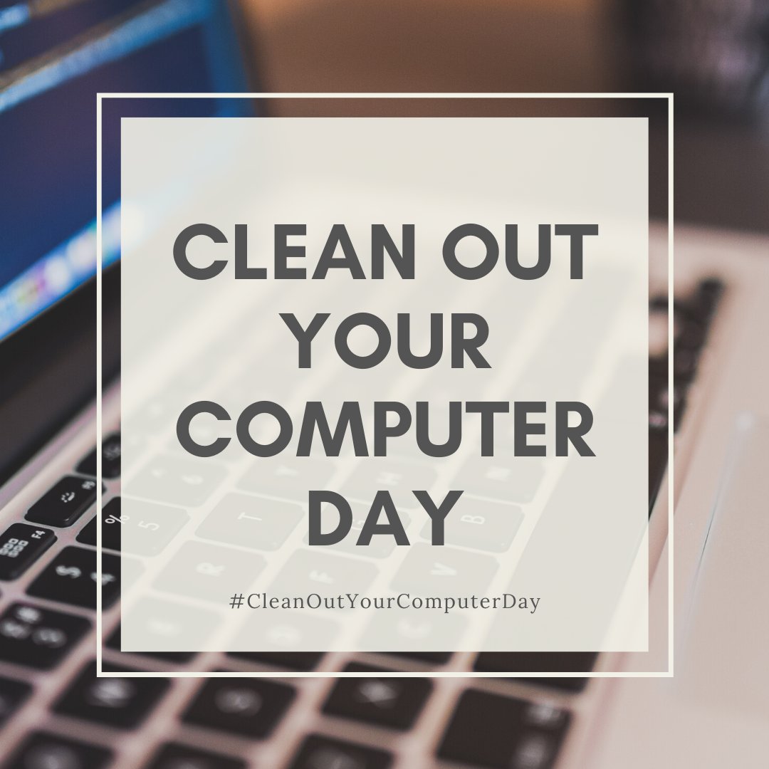 Donnaantoniadis's tweet image. It&apos;s Clean Out Your Computer Day 
checkiday.com/66cb557abbbd31…
#CleanOutYourComputerDay