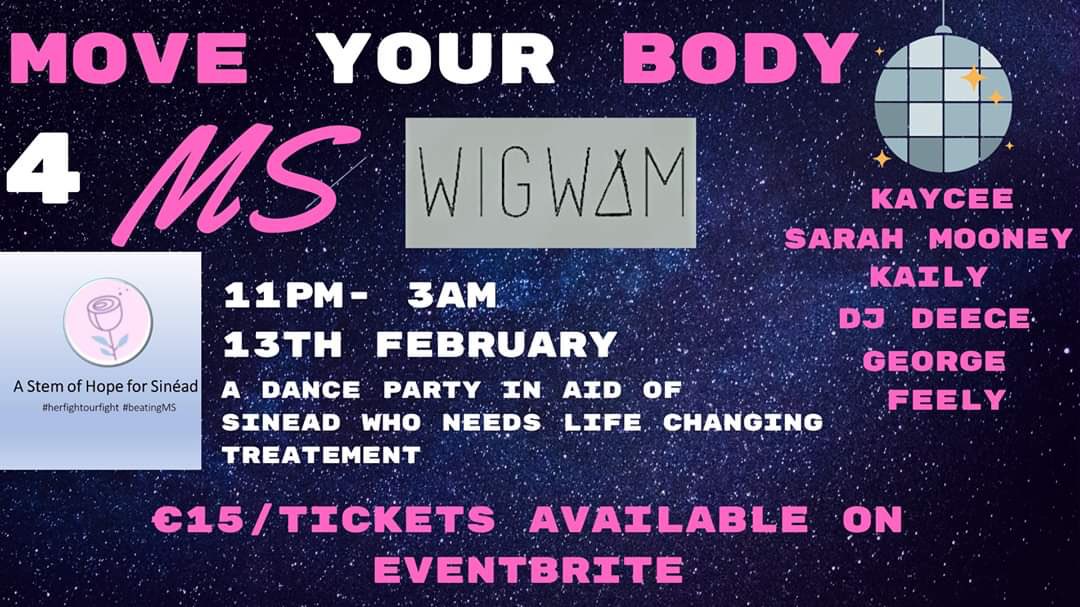 clairebeck1052's tweet photo. This Thursday @Shaunadee_ has organised a whopper gig in @wigwamdublin Its for a great cause and LOOK at that line up 😻 https://t.co/fT61limqZP