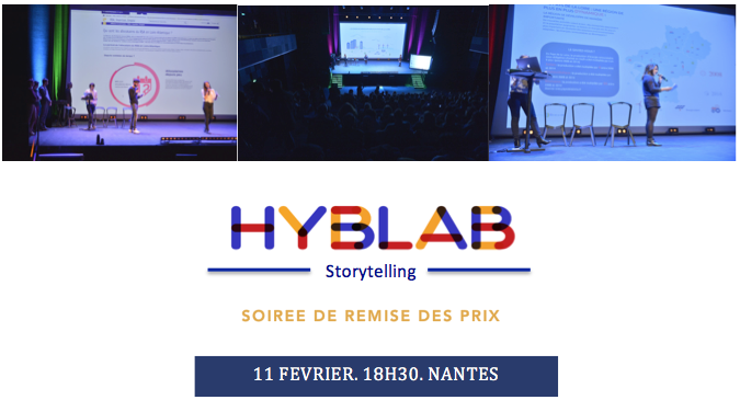 HybLab's tweet photo. Venez découvrir les projets de storytelling des 10 équipes du #HybLab nantais, demain au #Stéréolux. Il est encore temps de vous inscrire à la remise des prix de cette 20ème  édition organisé par #Ouestmédialab.
https://t.co/B9DID9wEzK https://t.co/oUzmPF2R1M