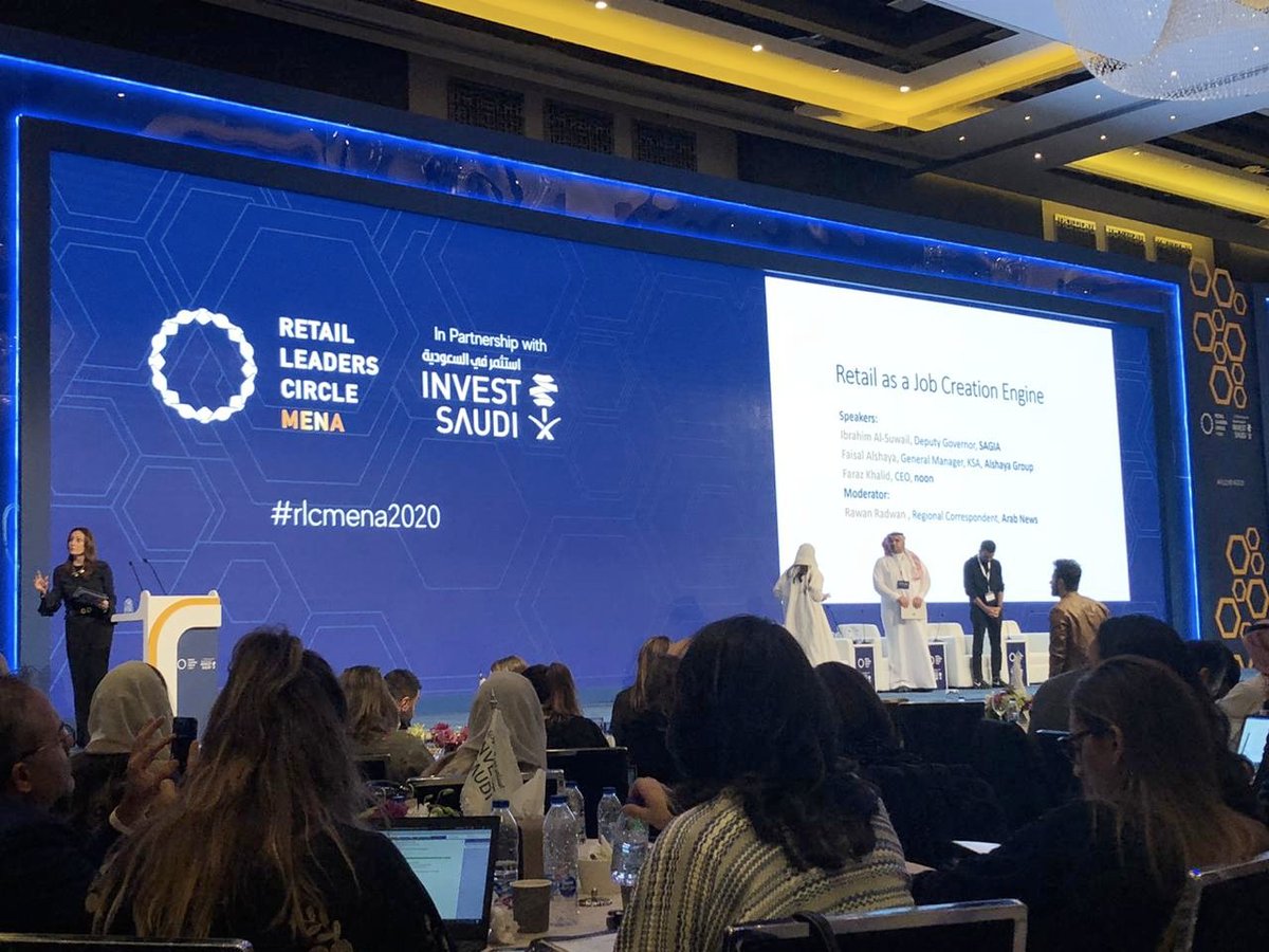 AzurDigital's tweet image. KSA is MENA’s growth engine for retail and e-commerce - Azur Digital at the Retail Leaders Circle in Riyadh #KSA #MENA #Retail #Ecommerce #RLCMENA2020