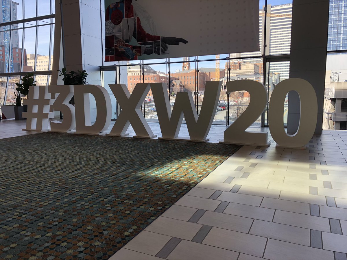 JennOster's tweet photo. So excited for #3DXW20. Same awesome conference, new name. Here we go!! 😊 https://t.co/yiXZcD6TeF