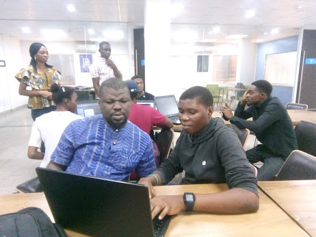 ParadigmHQ's tweet photo. Good news from Lagos! 
One of our pioneer  scholars embarked in the 6 months #DufunaCodeCamp has got a job as a PHP developer at one of the top Fragrance companies in Nigeria after spending three months into the program.  (1) https://t.co/nfZIeiAQI4
