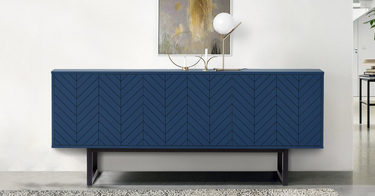 zero2onePR's tweet photo. @housecosydotcom has updated their Aida sideboard to fit in with the Pantone colour of the year #classicblue

#interiorstyle #pantonecolouroftheyear #classicblue #interiors #interiordesign #interiorpr ⁣ https://t.co/En8En7Jp2v