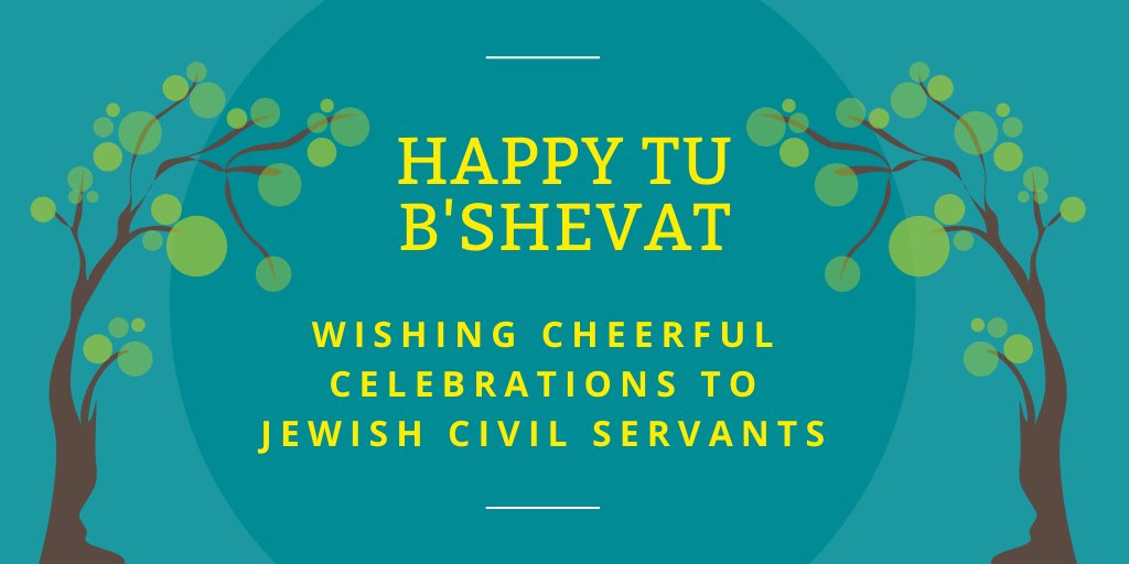 cfcs_uk's tweet image. Happy Tu B'Shevat! Formally called Rosh Hashanah L’llanot, it is known as “The New Year of Trees” 🌿 Celebrating with the UK Civil Service Jewish Community. @CSJewishNet