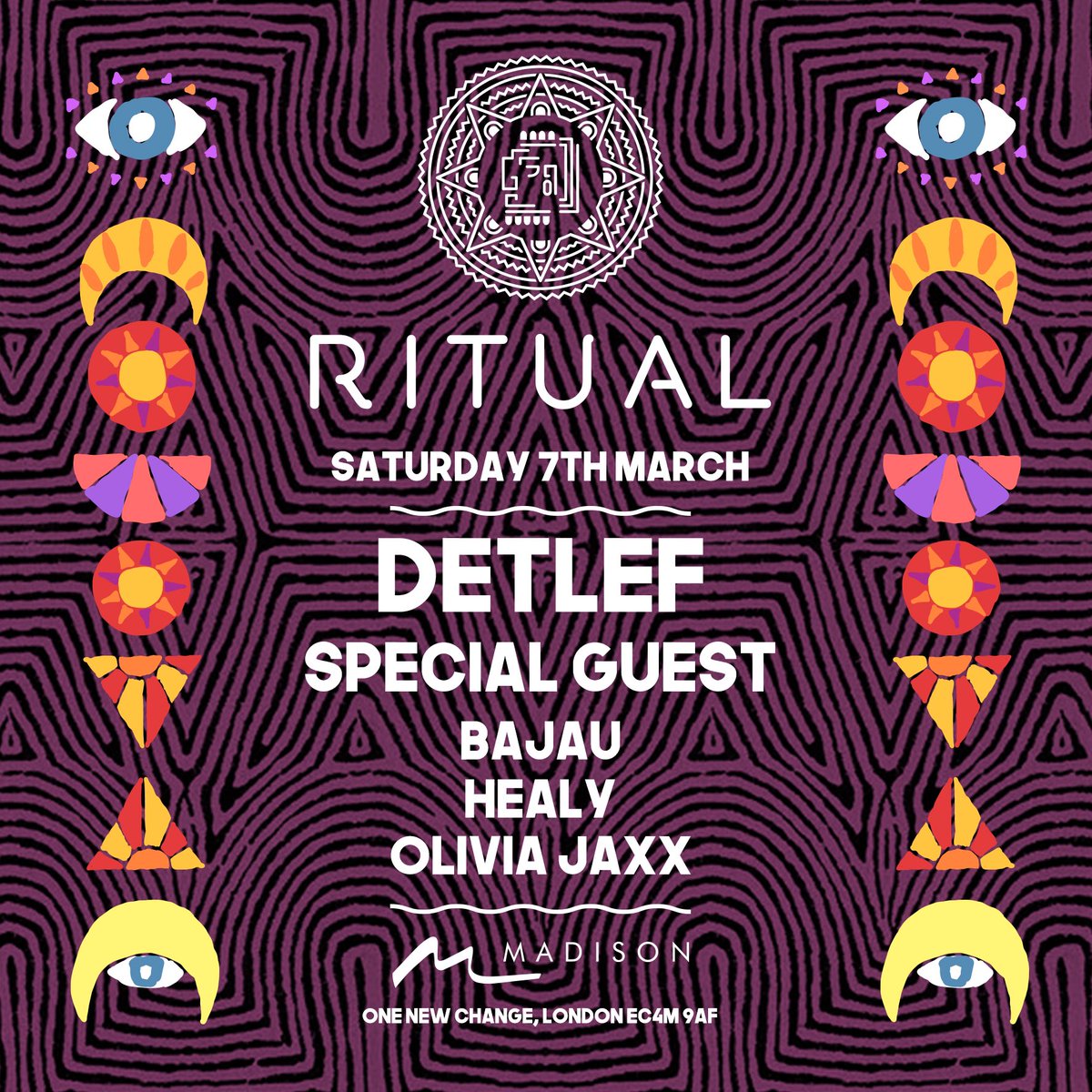 JUST ANNOUNCED

After our last sell out show with Sam Divine we are back in full force at Madison Rooftop with the one and only <a href="/DetlefMusic/">DETLEF</a> ! 🤭🍾

If you missed out on tickets last time this is your chance to secure a place 👌🏼 

DM for private link now but be quick 💃🏼🤳