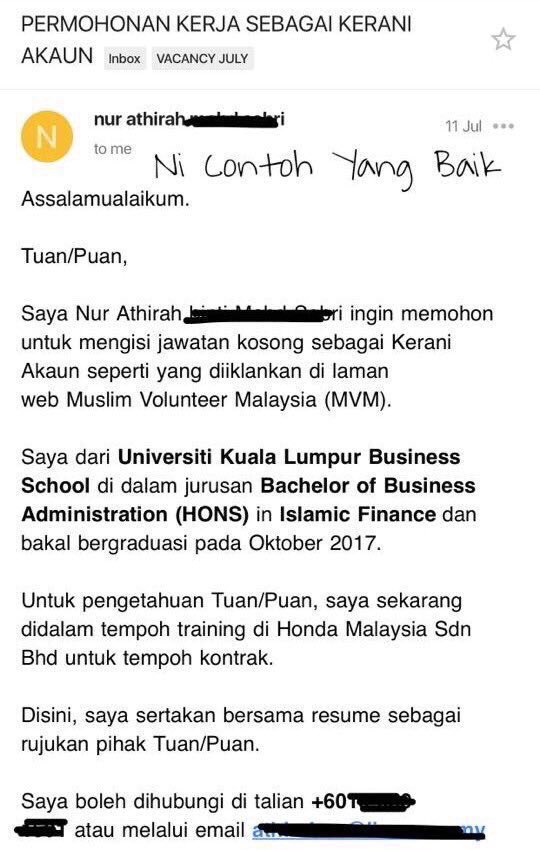 Work Co Resumemurah On Twitter Contoh Dalam Bahasa Melayu Jangan Lupa Save Resume Cover Letter Dalam Pdf Format Ya Sebelum Emailkan