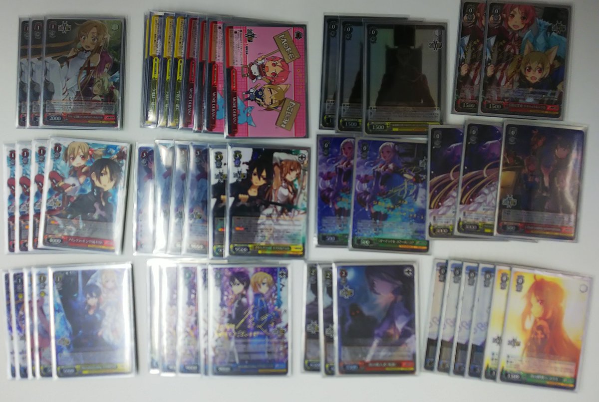 Ws Sao優勝デッキレシピ アメニティードリーム 池袋店 ヴァイスシュヴァルツ Wsdecksao しろくろ速報 Ws Sao優勝デッキレシピ アメニティードリーム 池袋店 ヴァイスシュヴァルツ Wsdecksao しろくろ速報
