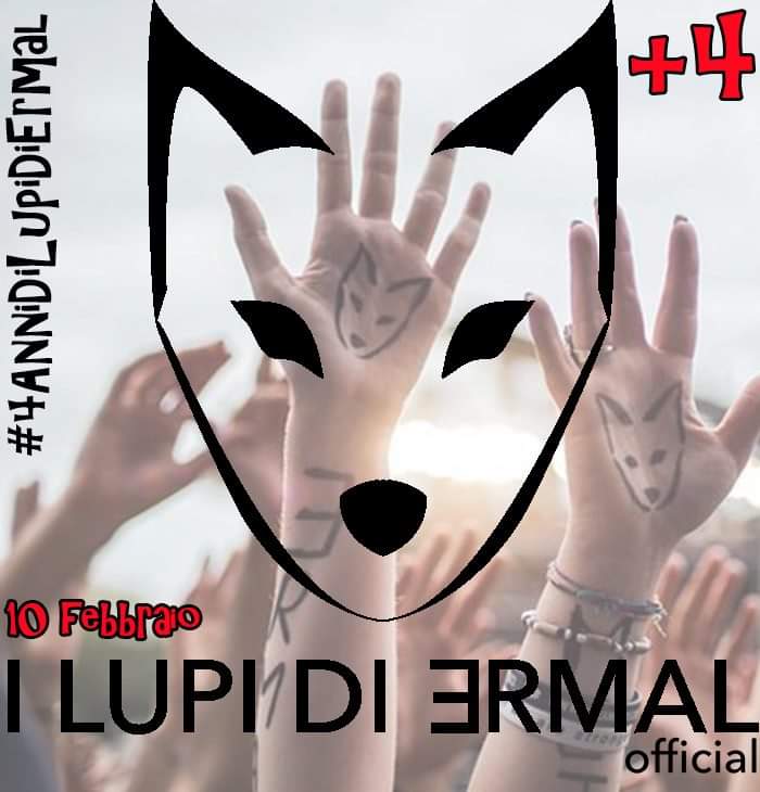 famedalupi's tweet image. Oggi #4AnniDeiLupiDiErmal è il compleanno di un'intera Città ♥️ prepariamoci ad aprire le porte alla nuova musica che non tarderà ad arrivare con un energia pazzesca. 
Buon Compleanno a quella piccola parte di #Noi che scalpita e ci ulula dentro. #MaiSoli #Play