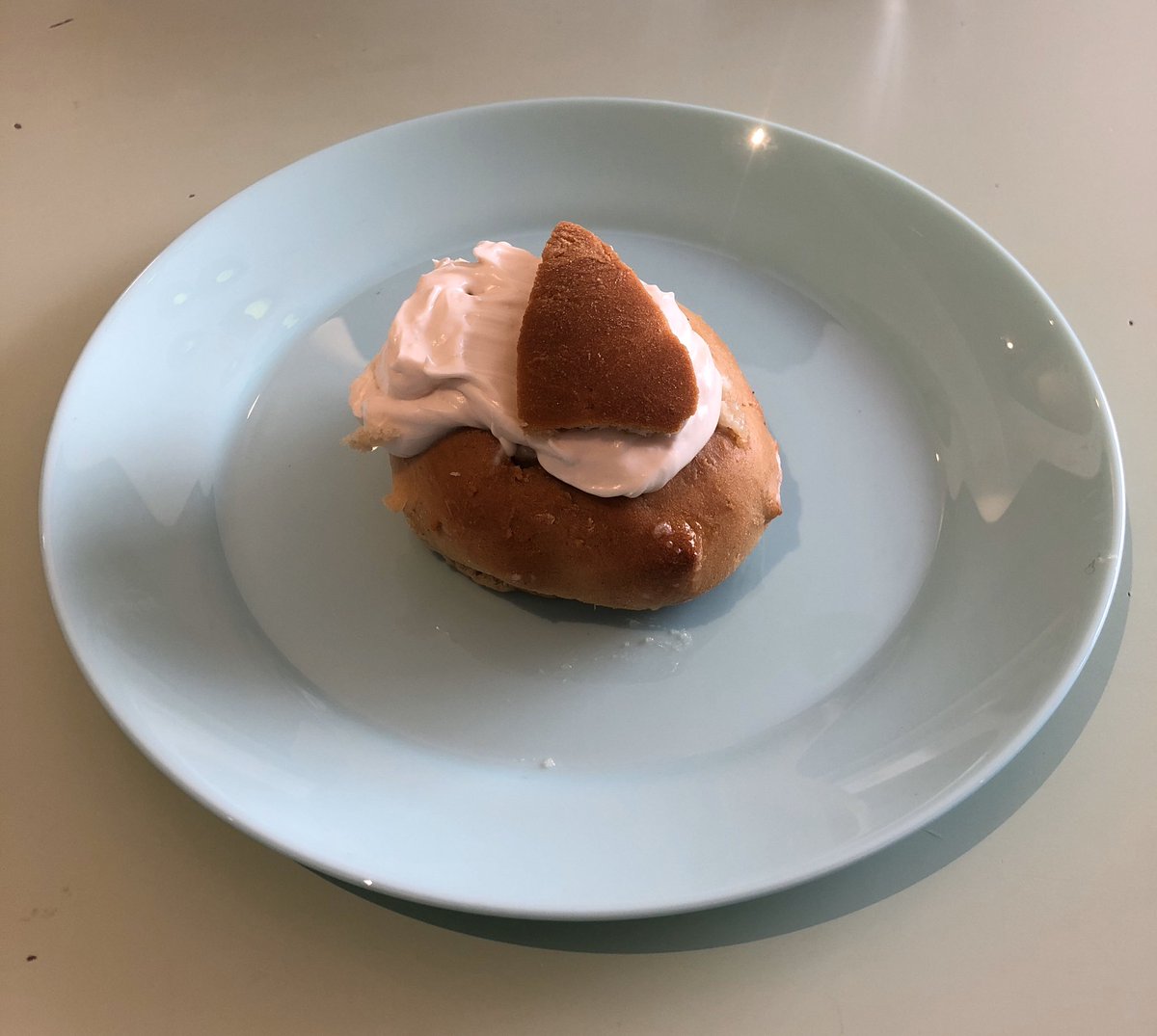 Homemade semlor in the office today courtesy of Hayley #officetreats #loveMondays