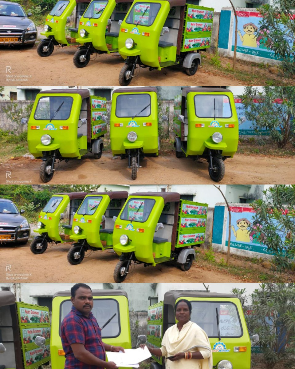 adaptmotors's tweet image. #Green Thanks to Society for Elimination of Rural Poverty (SERP)  for Adapting Non-polluting Vehicles. #GoAdapt #Telangana