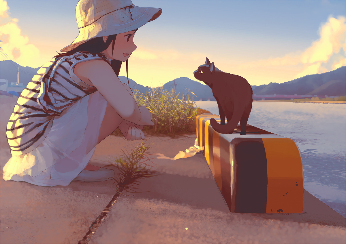 Rtで私を有名にしてください 背景と女の子のエモいのが好きです もりちか ミャオ将軍3巻 コミティア134 Q 09aのイラスト