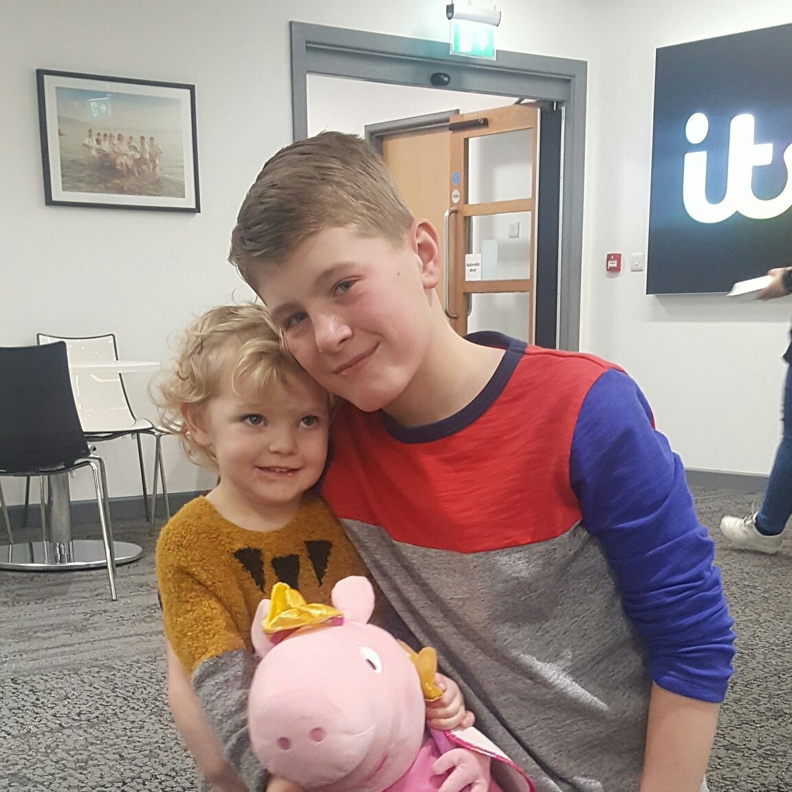 Love this picture of them