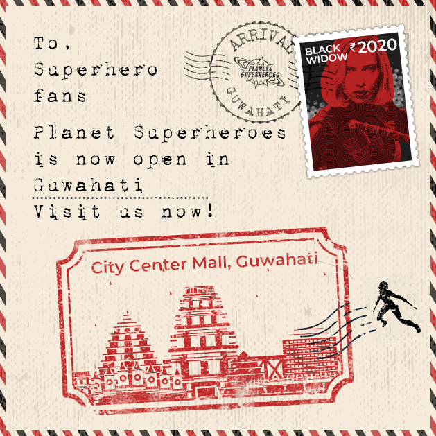 PlanetSuperhero's tweet photo. Psst.. did you hear? Our newest store is now open at #CityCenterMallGuwahati.
.
Superfans from #Guwahati you can now shop for your favorite Superhero merch from the #TheOriginalSuperheroStore Visit us. 
.
#newstore #newstoreinGuwahati #guwahatiassam #guwahaticity #PSHinNorthEast https://t.co/975F28qUw2